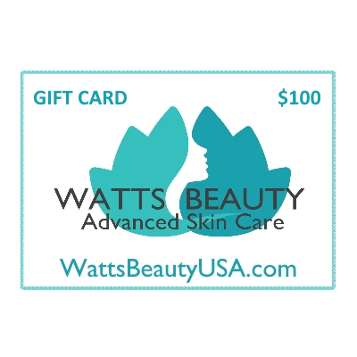 $100 Dollar Gift Card - Watts Beauty Skin Care